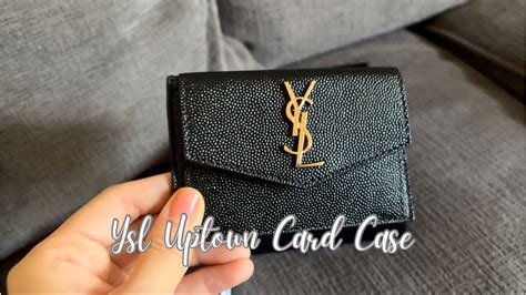 ysl uptown card case